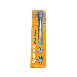 Spinbrush Smart Clean Battery Powered Electric Toothbrush, Soft Bristles